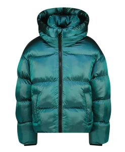 Meisjes jas blauw