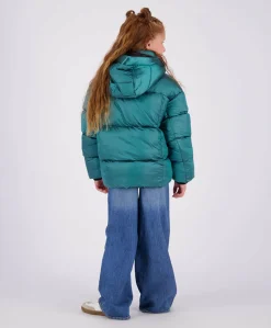 Meisjes jas blauw