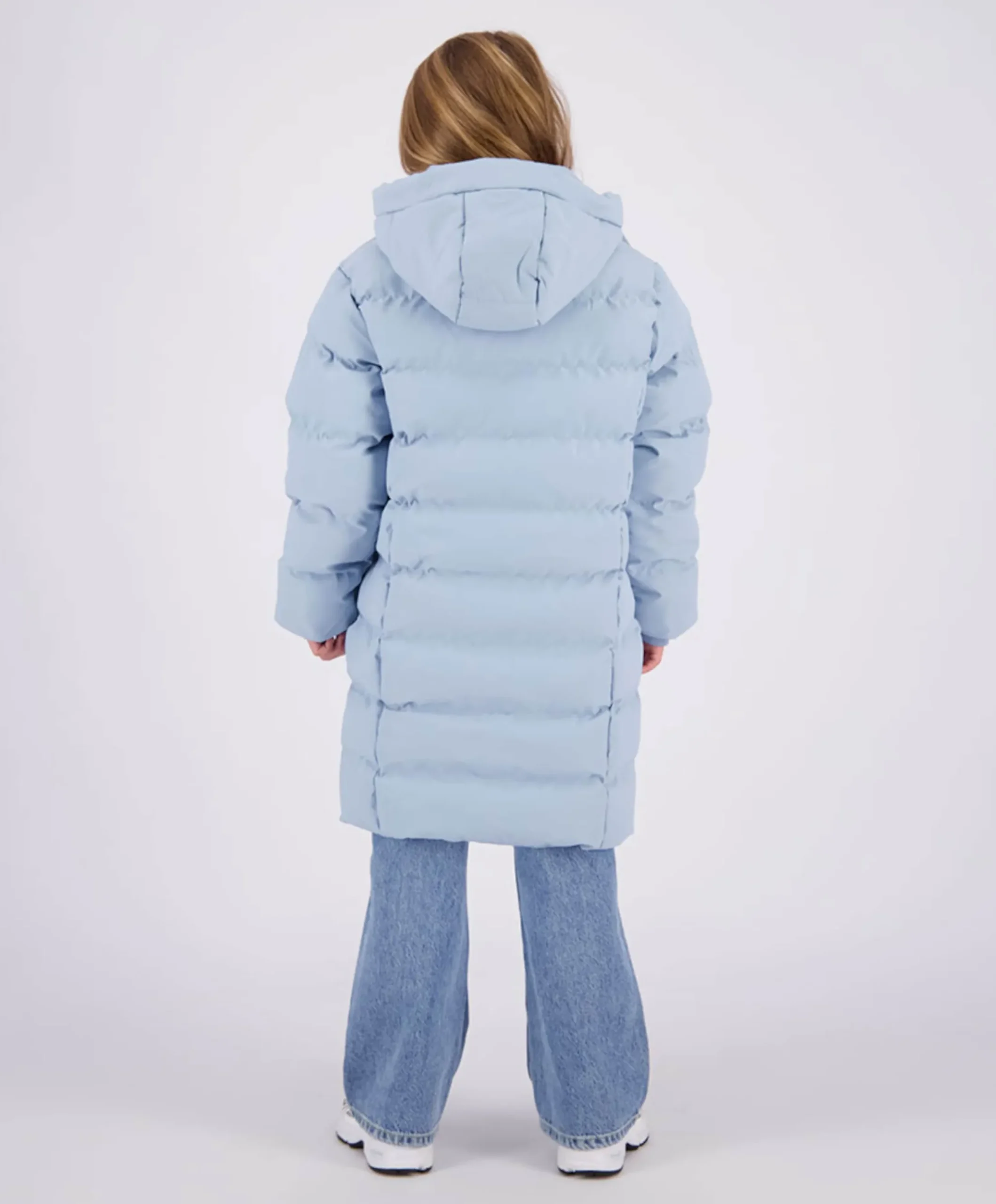 Meisjes jas blauw