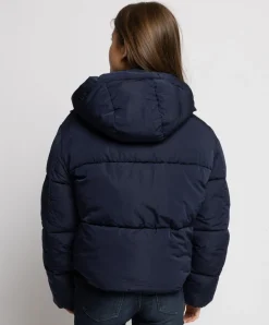 Meisjes jas blauw