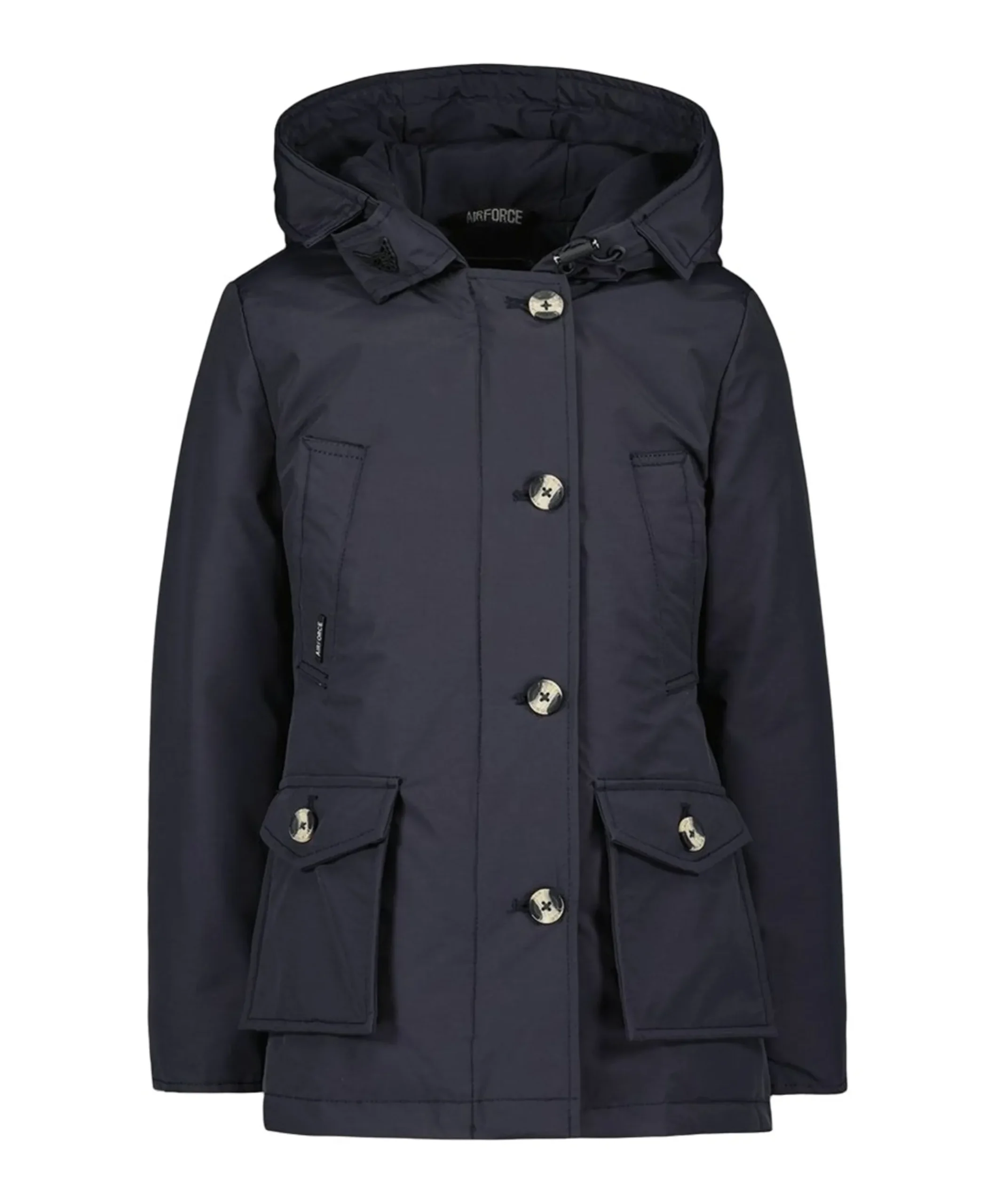 Meisjes jas blauw