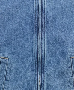 Meisjes jas blauw