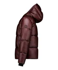 Meisjes jas bordeaux