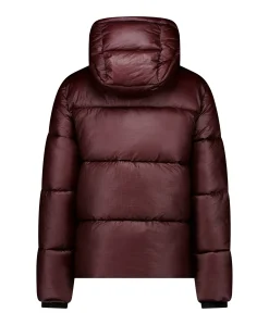 Meisjes jas bordeaux