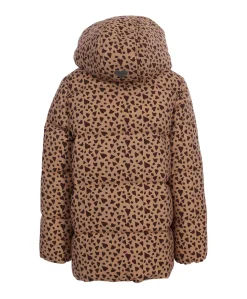 Meisjes jas bruin