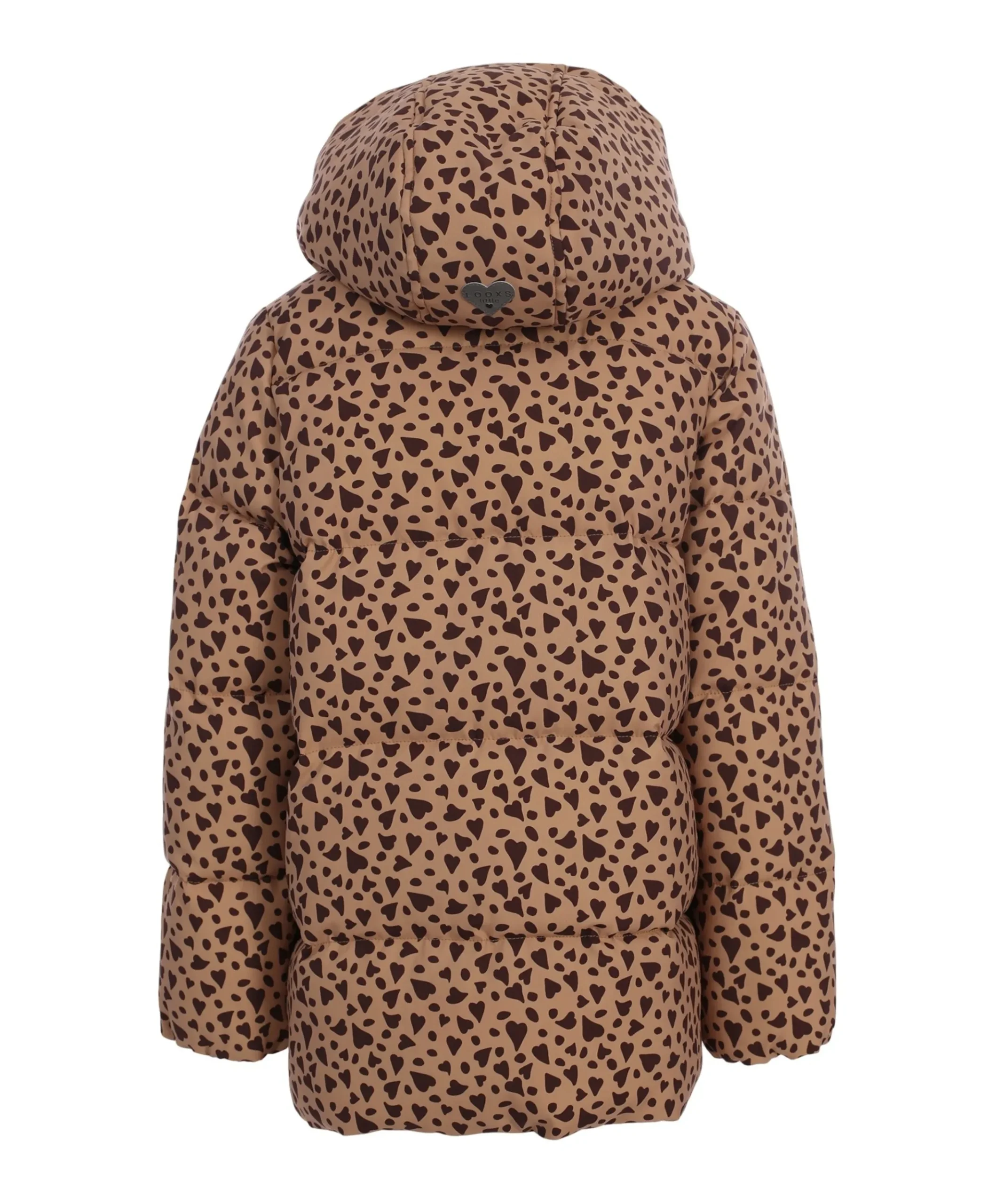 Meisjes jas bruin