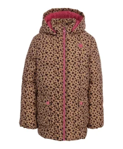 Meisjes jas bruin