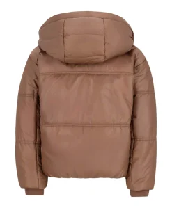 Meisjes jas bruin