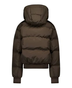 Meisjes jas bruin