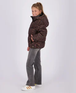 Meisjes jas bruin
