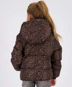 Meisjes jas bruin