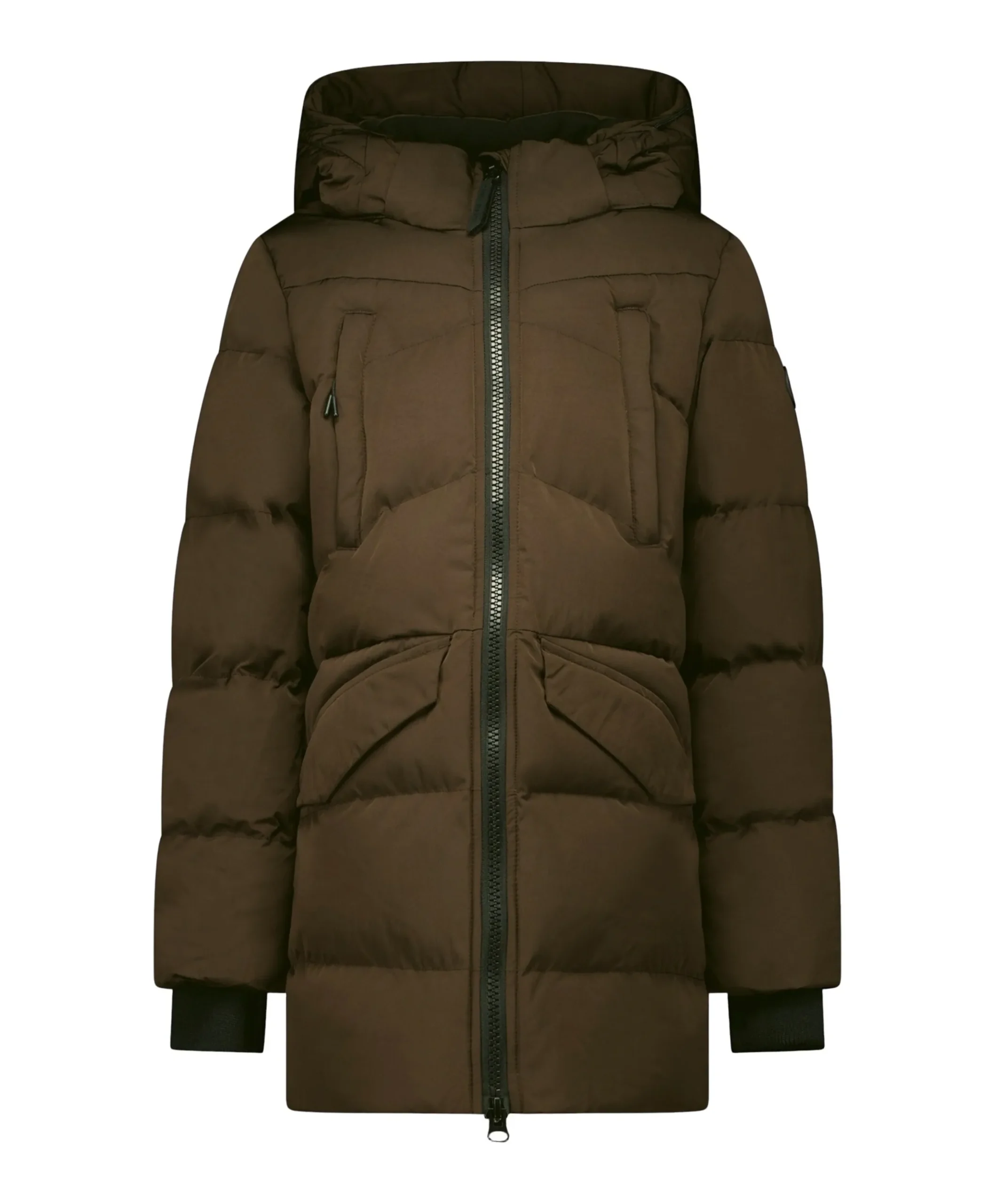 Meisjes jas bruin