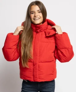 Meisjes jas rood