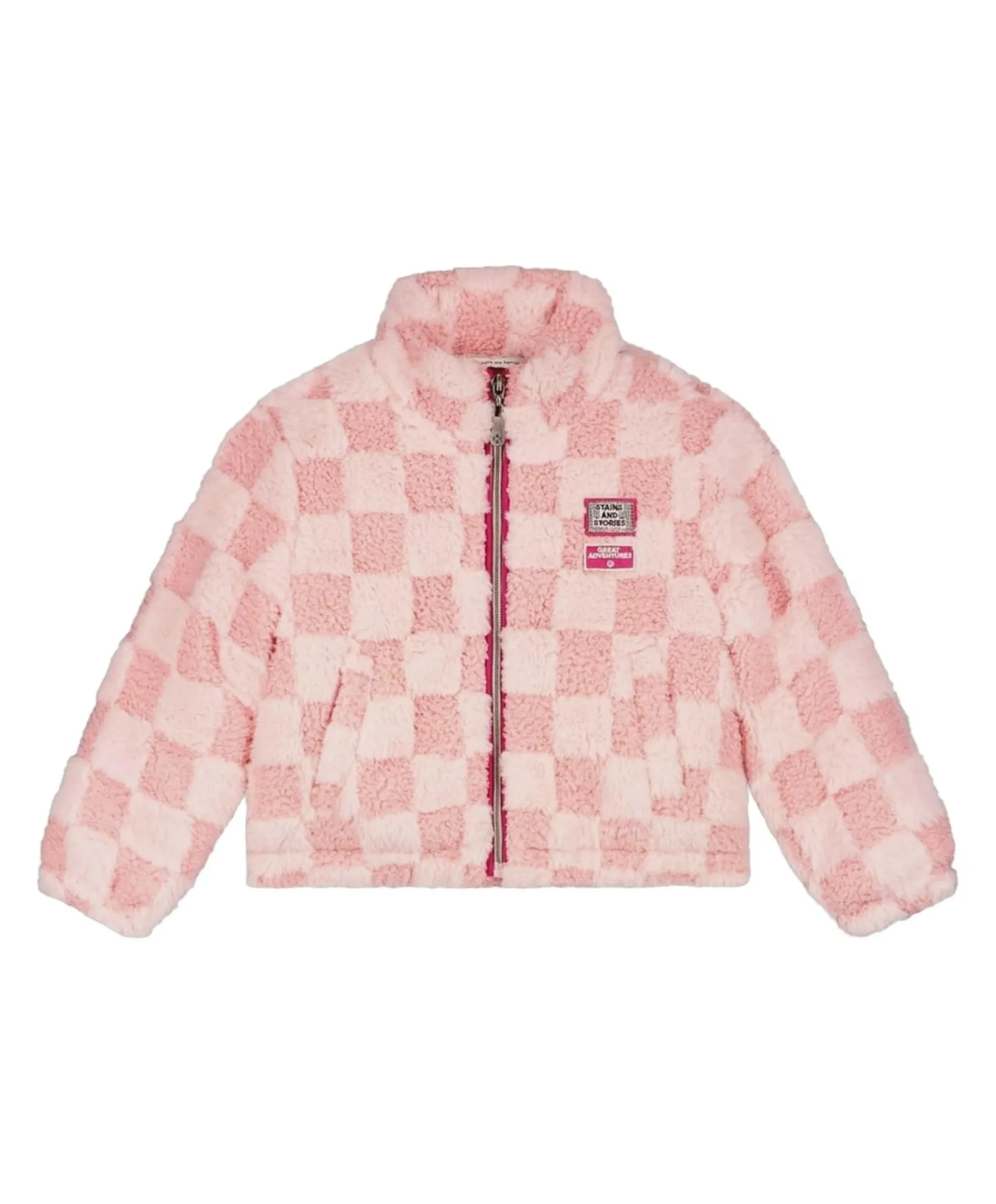 Meisjes jas roze