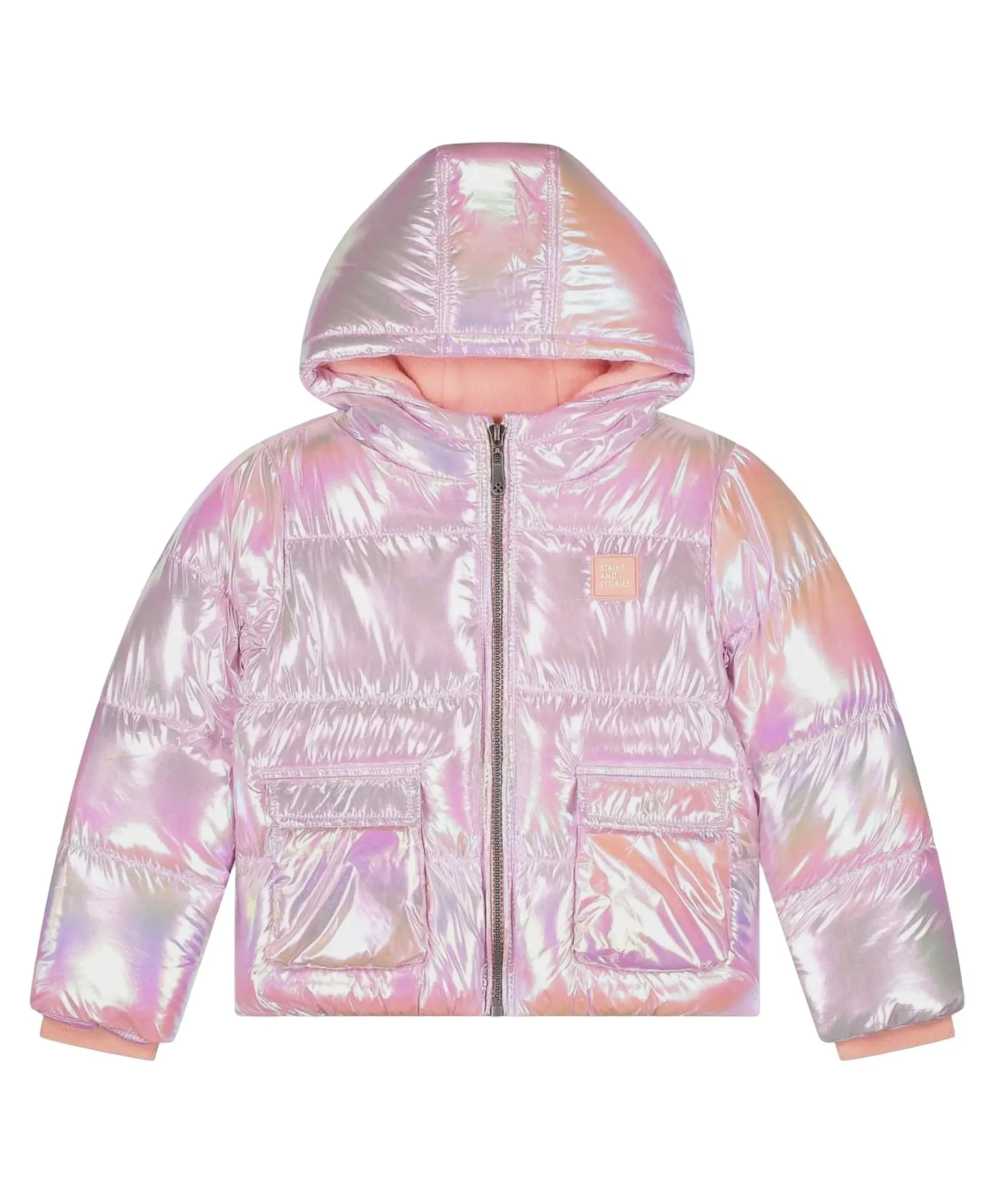 Meisjes jas roze