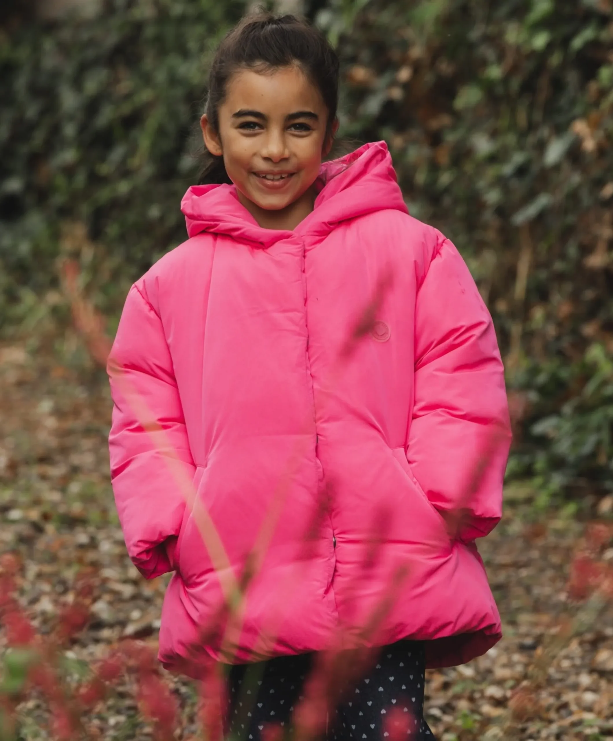 Meisjes jas roze