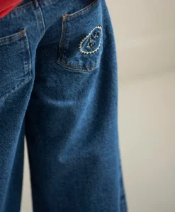 meisjes jeans blauw