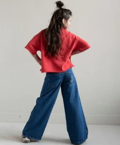 meisjes jeans blauw