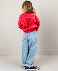 meisjes jeans blauw