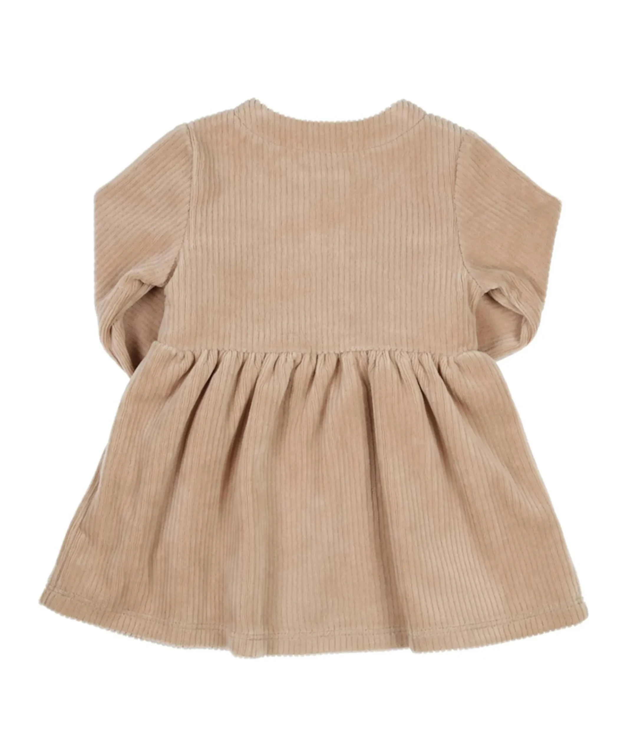 Meisjes jurk beige