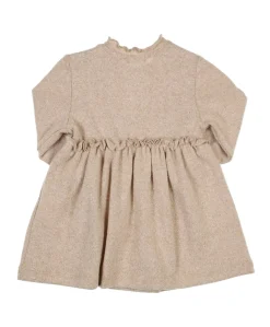 Meisjes jurk beige