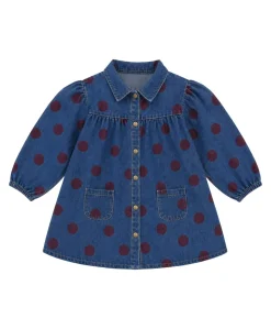 Meisjes jurk blauw