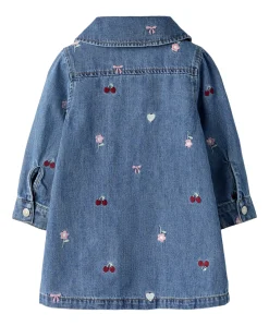Meisjes jurk blauw