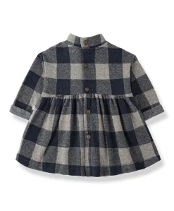 Meisjes jurk blauw