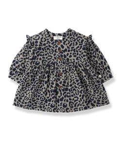 Meisjes jurk blauw