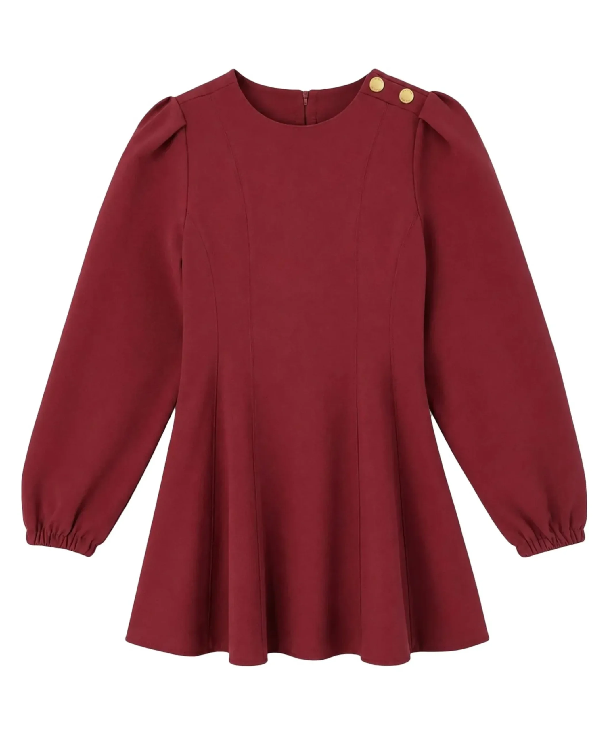 Meisjes jurk bordeaux