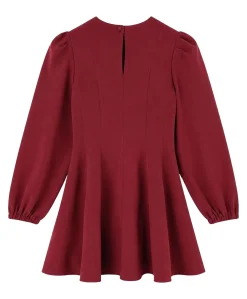 Meisjes jurk bordeaux