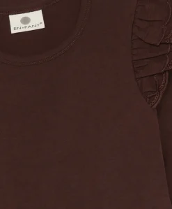 Meisjes jurk bruin