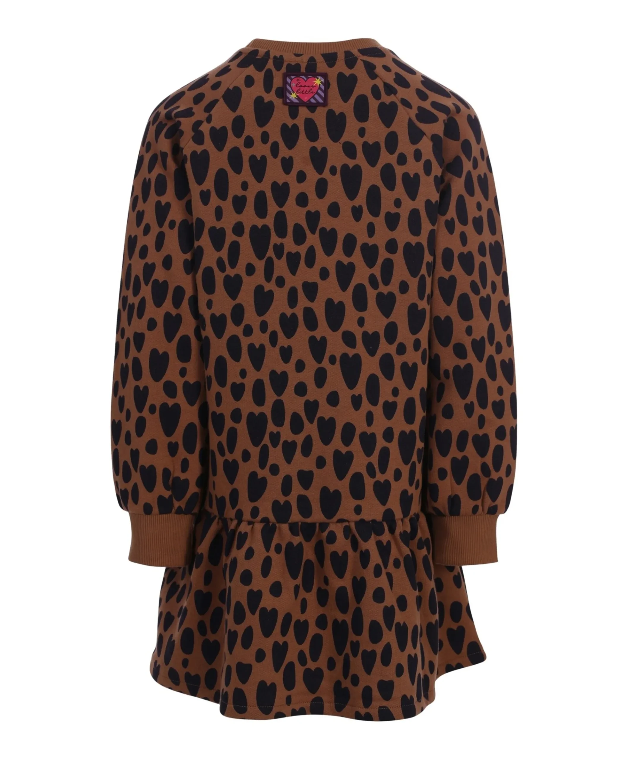 Meisjes jurk bruin