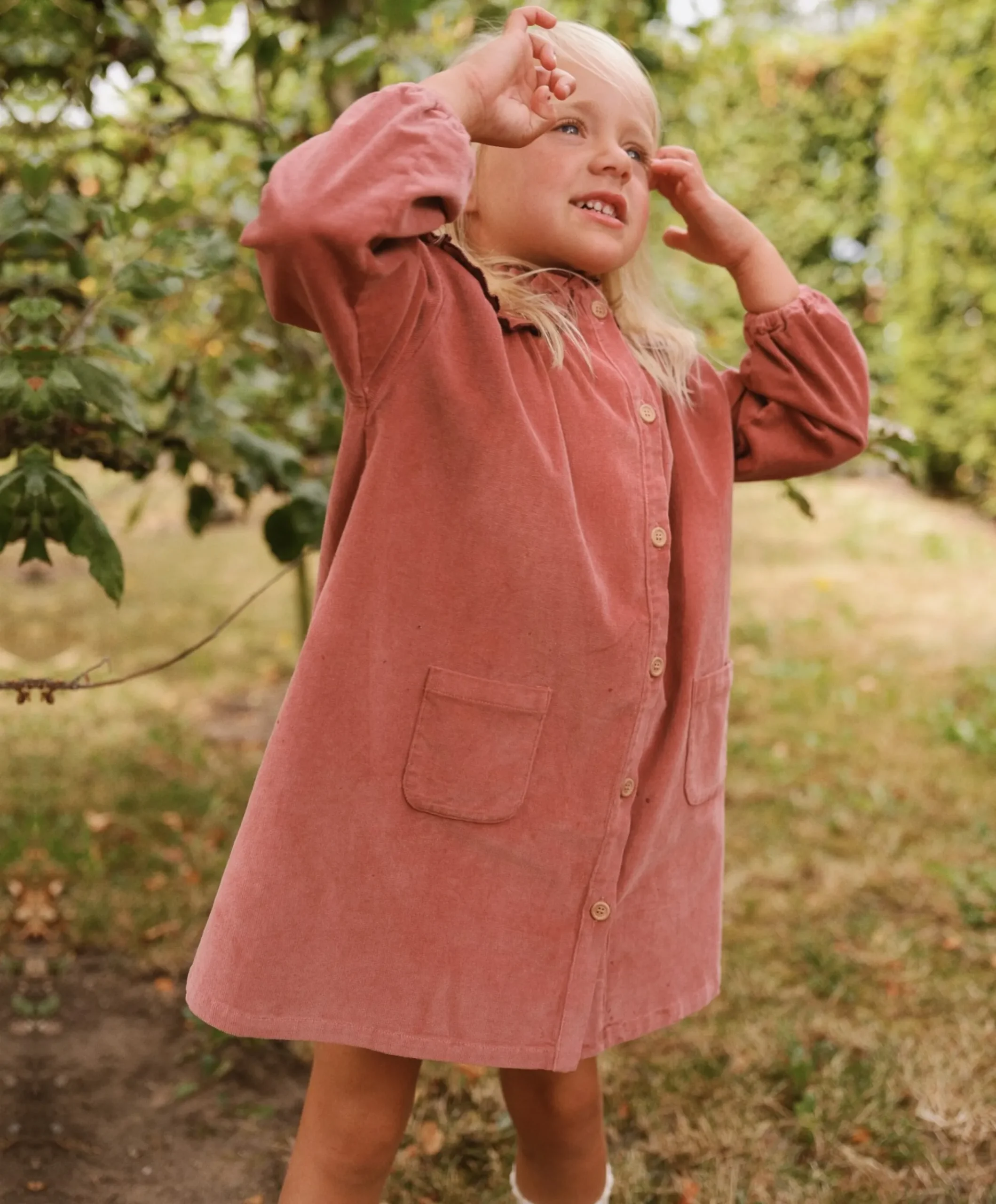 Meisjes jurk roze