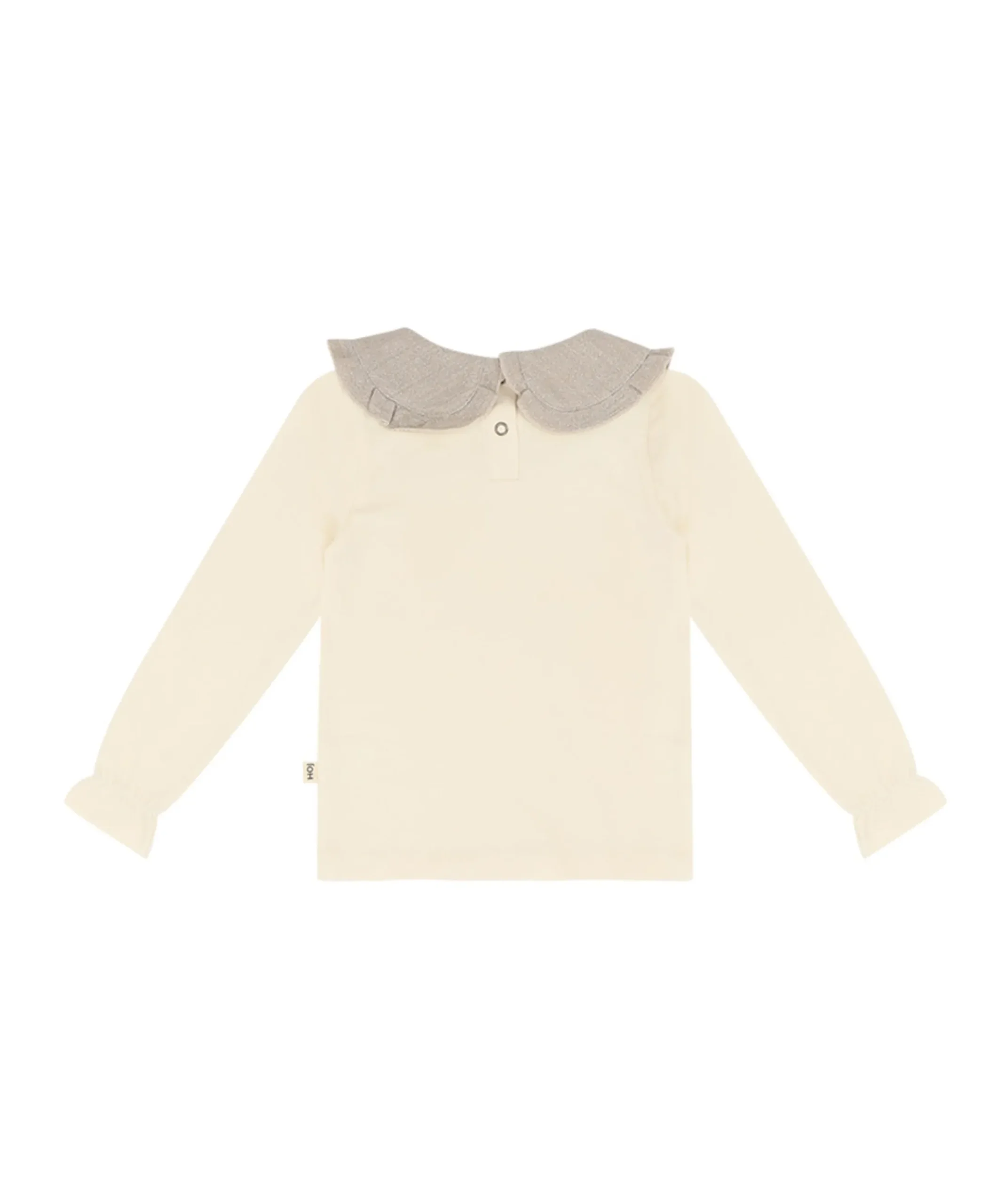 Meisjes longsleeve beige