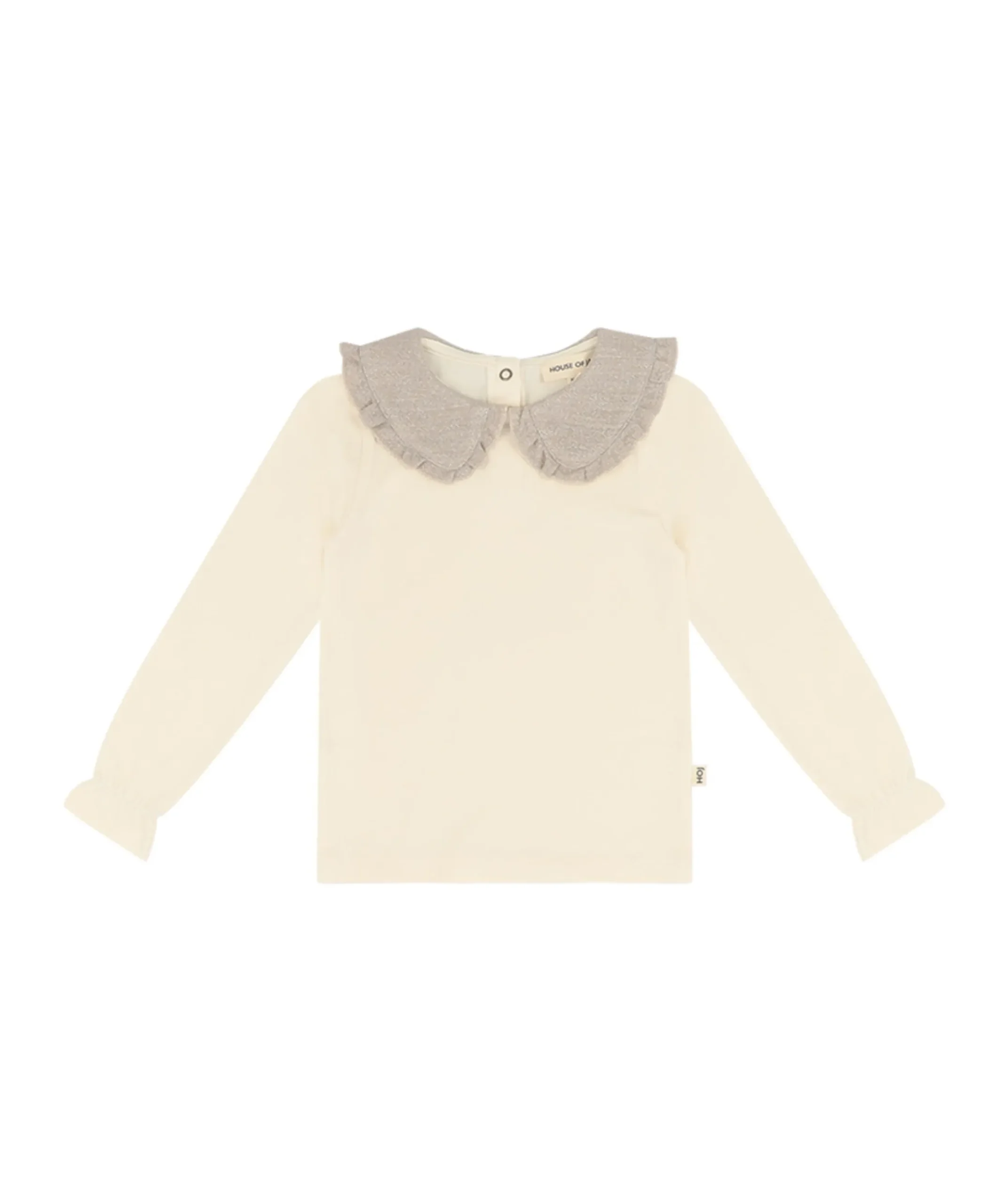 Meisjes longsleeve beige