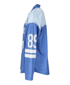Meisjes longsleeve blauw