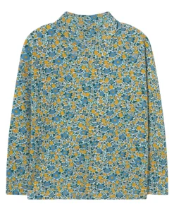 Meisjes longsleeve blauw