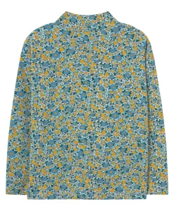 Meisjes longsleeve blauw