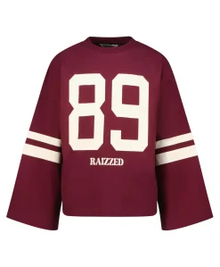Meisjes longsleeve bordeaux
