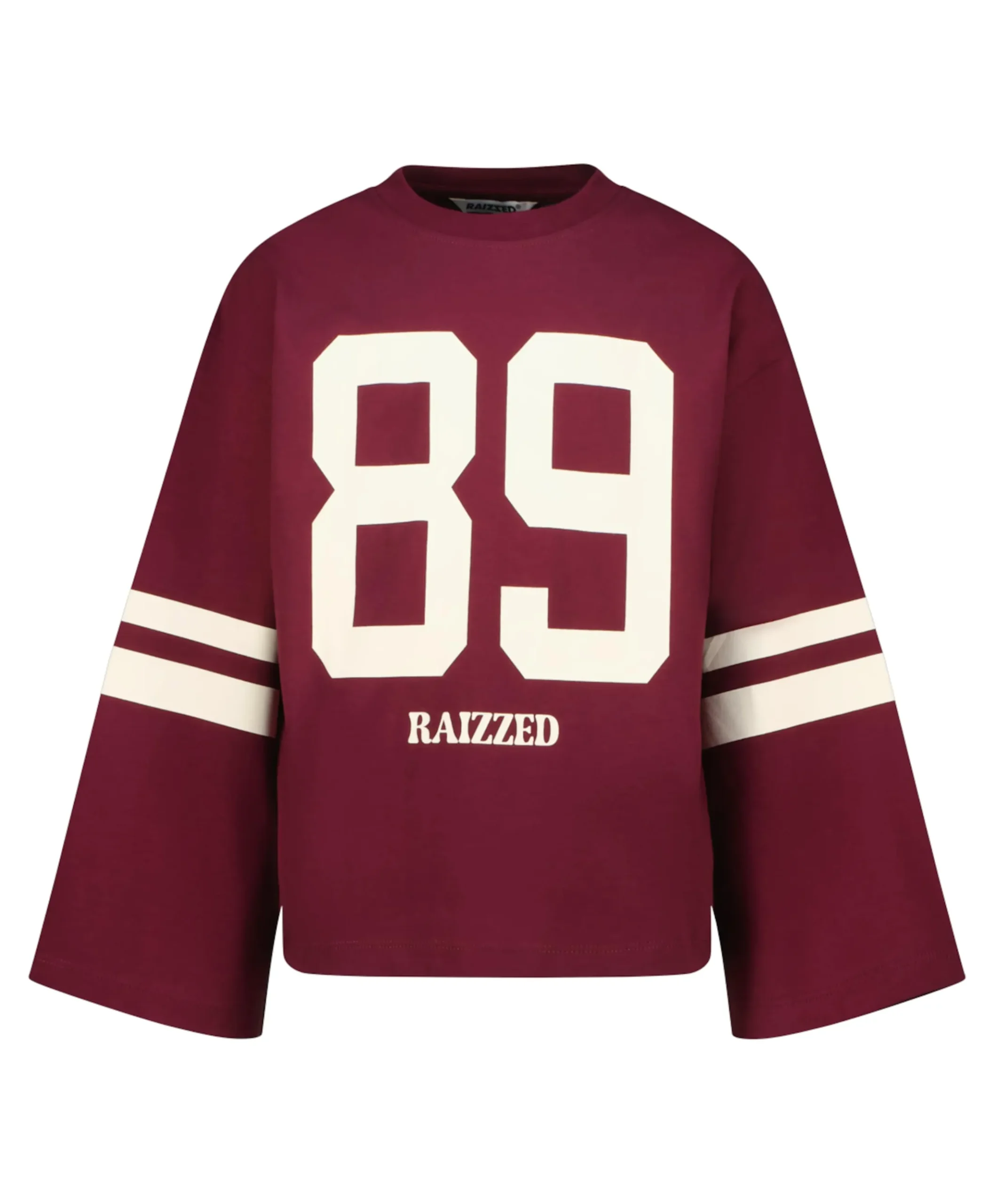 Meisjes longsleeve bordeaux