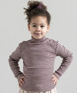 Meisjes longsleeve bordeaux