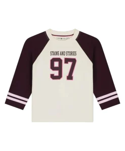 Meisjes longsleeve bordeaux