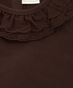 Meisjes longsleeve bordeaux