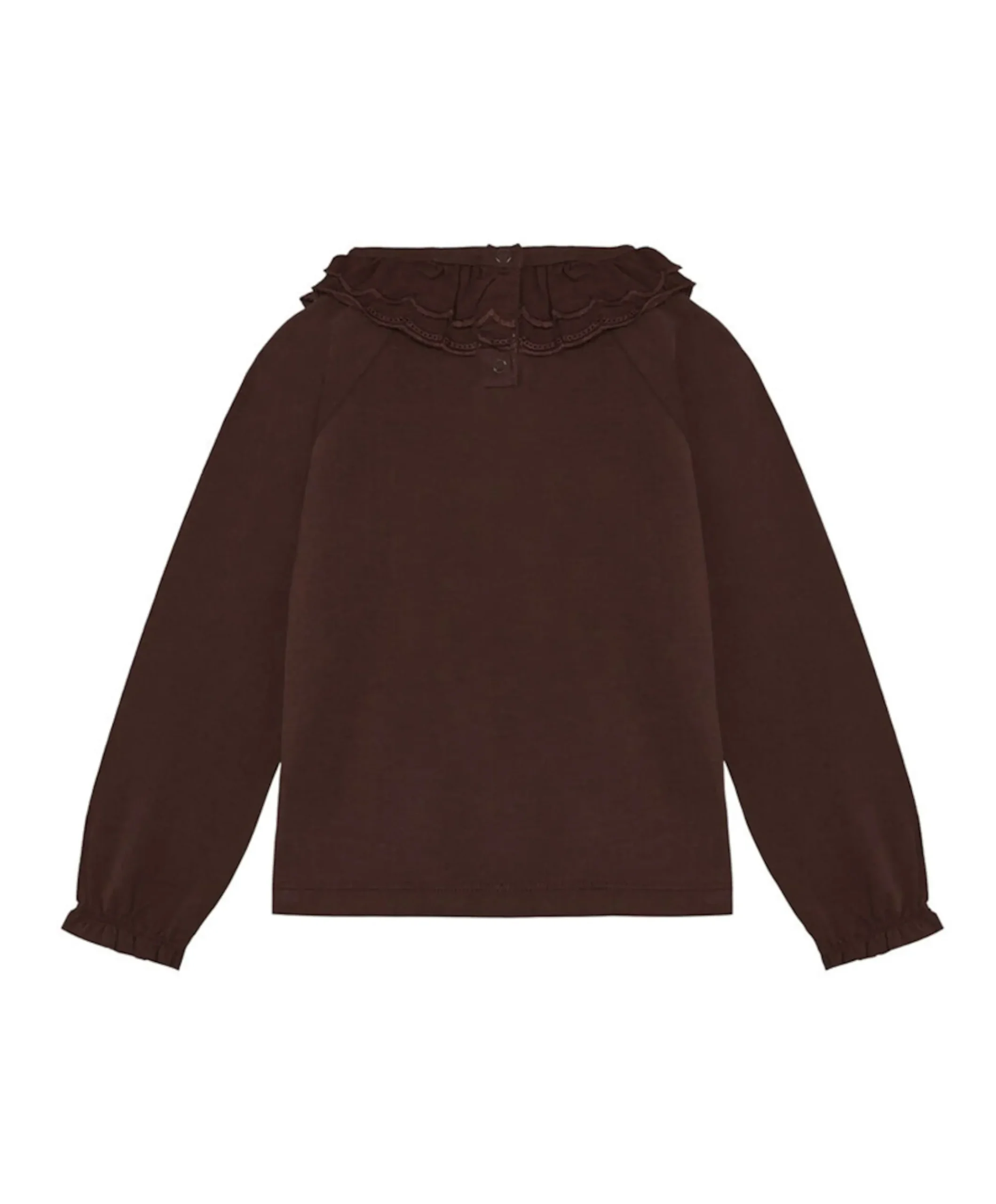 Meisjes longsleeve bordeaux