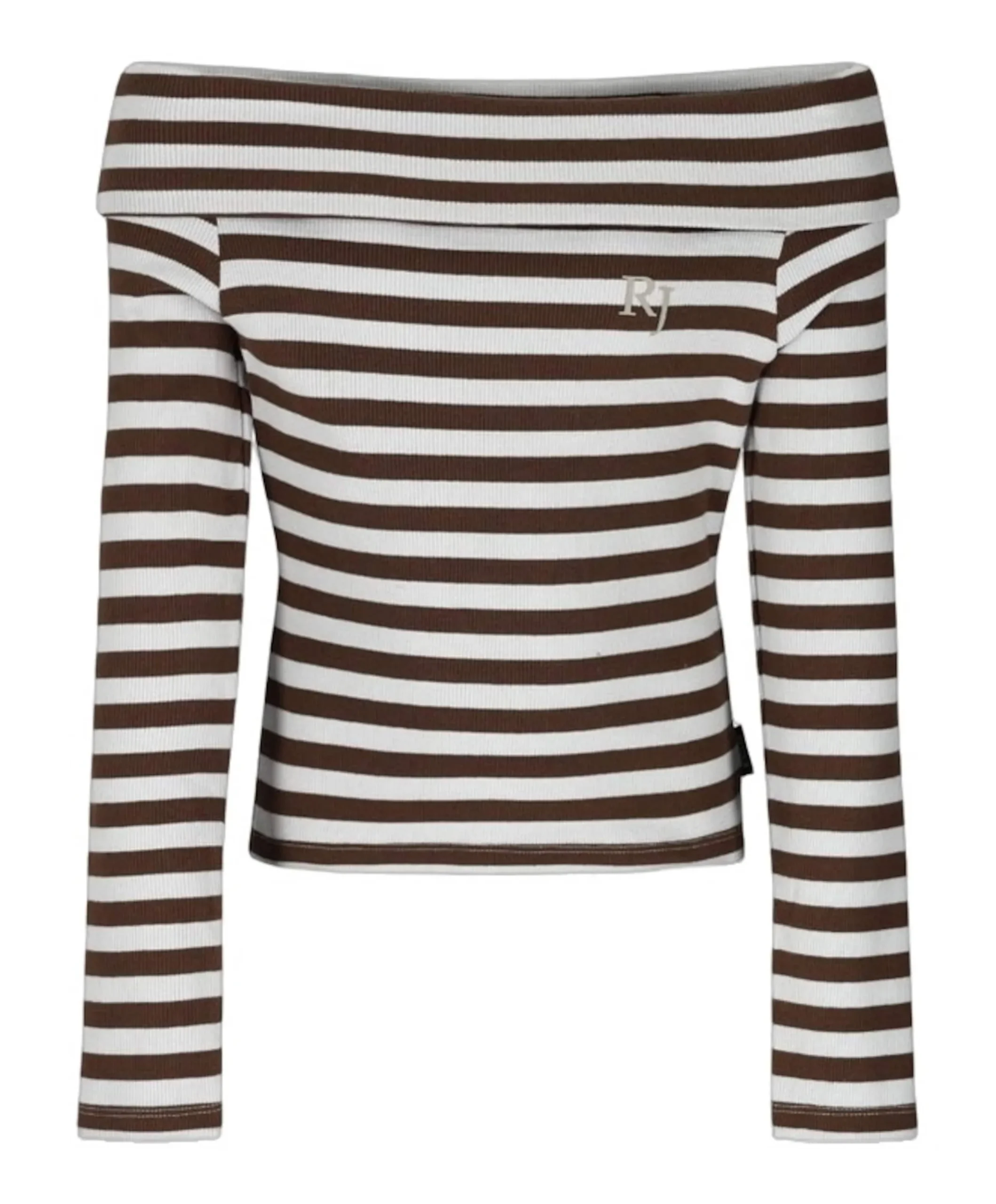 Meisjes longsleeve bruin