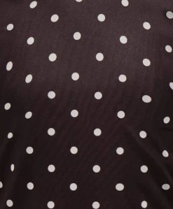 Meisjes longsleeve bruin