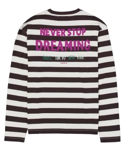 Meisjes longsleeve bruin