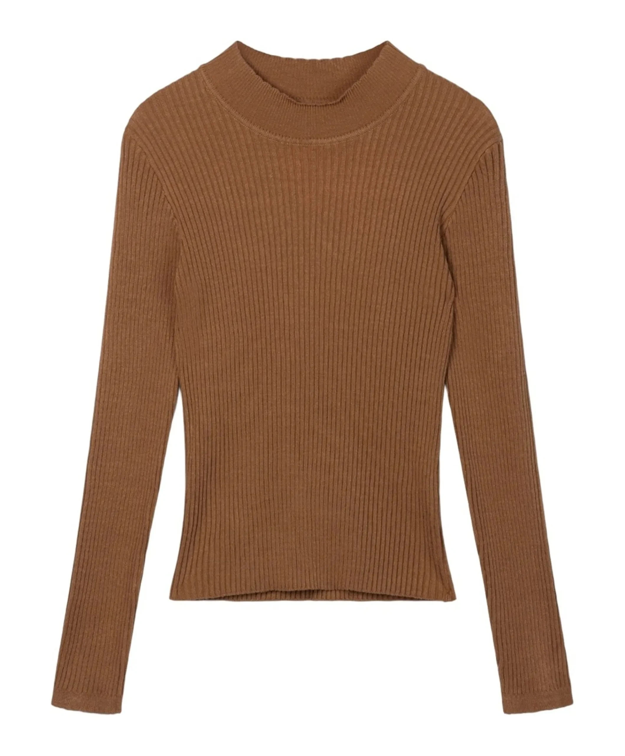 Meisjes longsleeve bruin