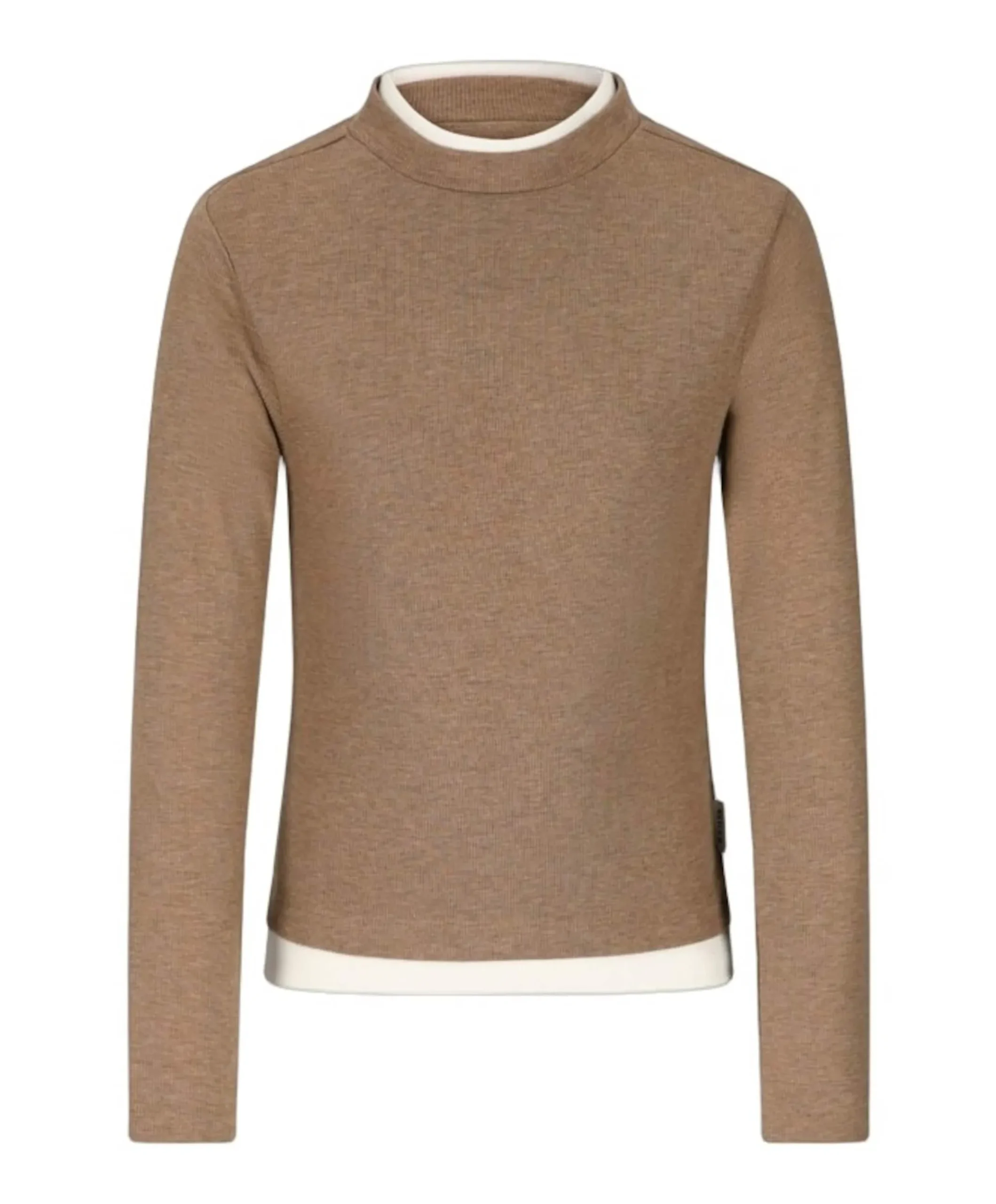 Meisjes longsleeve bruin